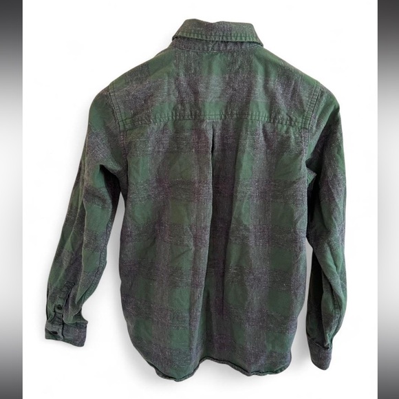 Green Button Down Shirt - Picture 3 of 7